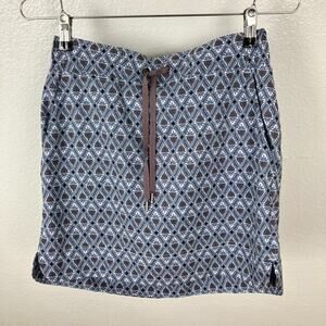 Athleta Midtown Skirt Womens 2 Athletic Stretch Skort Geometric Summer Golf